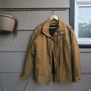 Vintage Canvas Jacket with Removable Sherpa Lining